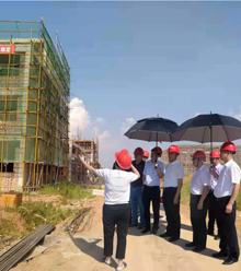 中國(guó)塑協(xié)領(lǐng)導(dǎo)到宏遠(yuǎn)化工考察